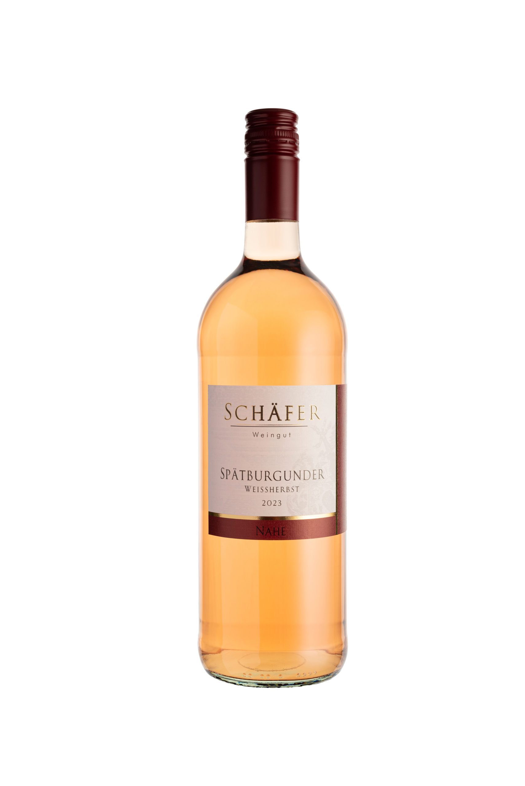 <br>2023er Kreuznacher Nonnengarten Spätburgunder Weißherbst Kabinett  lieblich 1,0l<br>